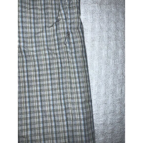 REI Mens Blue Gray Window Pane Print Long Sleeve Button Down Shirt Sz XXL UPF 50 - Picture 8 of 11